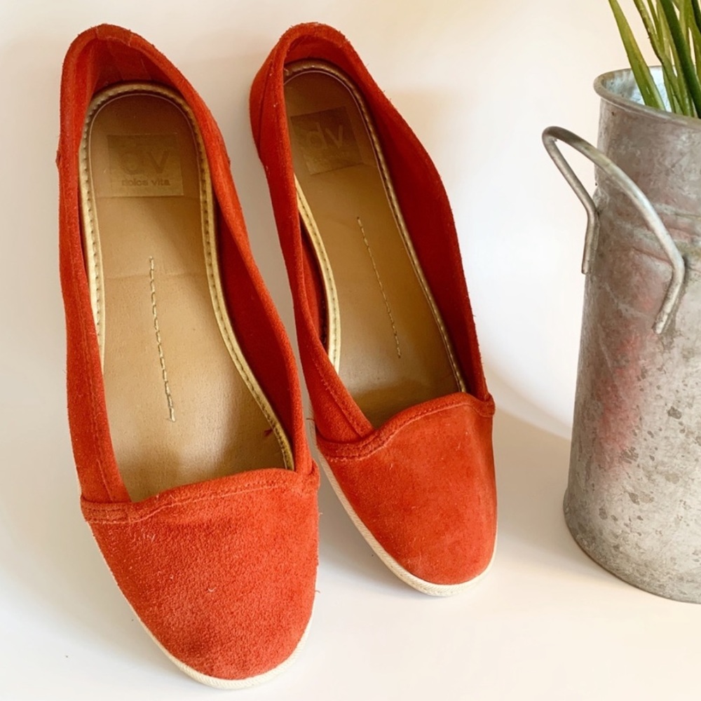 DOLCE VITA red slip on shoes